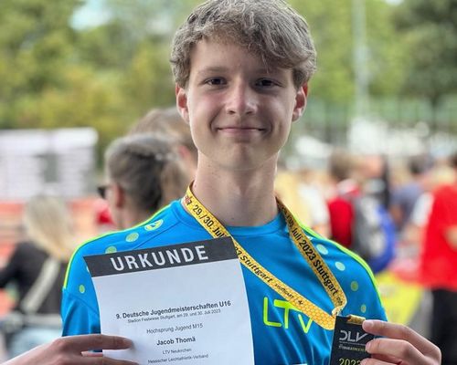 Jacob Thomä Deutscher Meister in der AK U16