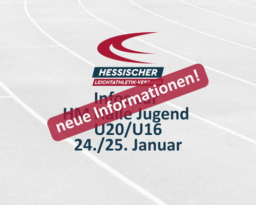 UPDATE: Infos zur HHM Jugend U20/U16