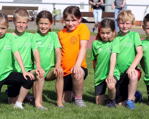 Kinder-Leichtathletik des TSV Jahn Gensungen